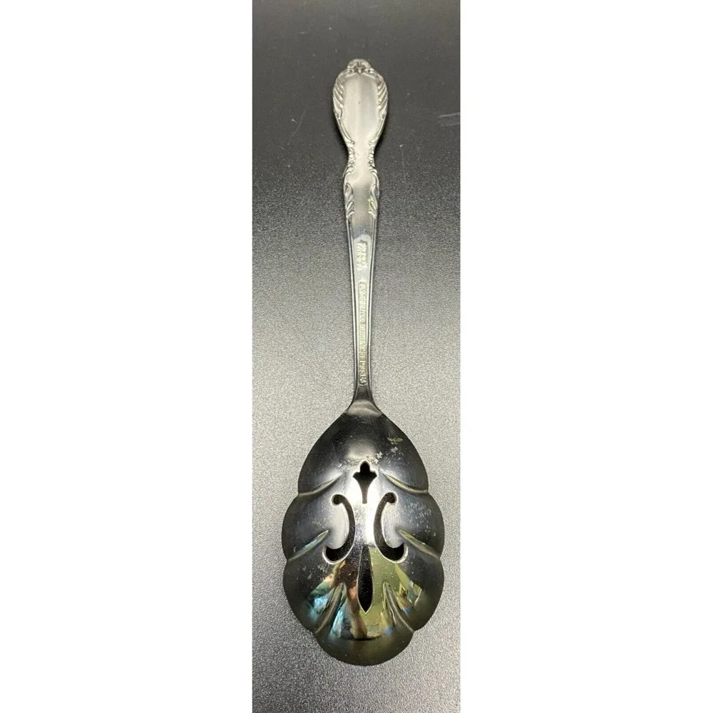 Slotted Spoon By Rogers & Bro. Original Rogers Extra Plate Royal Manor VINTAGE